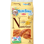 Mulino Bianco snacks - Nastrine Puff pastry snaks - 6 Pz - 240 g