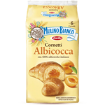 Apricot croissants - Merendine Mulino Bianco - Cornetti Albicocca - 6 Pz - 300 g