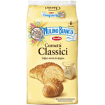 Merendine Mulino Bianco - Classic croissants - 6 Pz - 240 g - Cornetti Classici