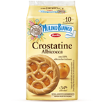 Apricot Tartlets - Merendine Mulino Bianco - Crostatine Albicocca - 10 Pz - 400 g