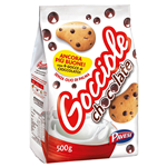 Biscuits - Pavesi Gocciole italian biscuits - Cookies with chocolate chips -  Biscotti - 500 gr