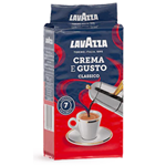 Blend of ground Coffee - Caffè Macinato - Lavazza - Crema e Gusto - 250 g - Caffe' Italiano