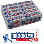 Chewing Gums - Gomme da Masticare - Brooklyn Spearmint - 1 pack with 9 chewing gums each