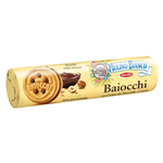 Biscuits Baiocchi Mulino Bianco - Hazelnut and Cocoa Creme Sandwich -  Tube of 168 g