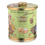 Soft Amaretti Biscuits - Amaretti Virginia - Classics - Singularly packed - Metal bag 220 g